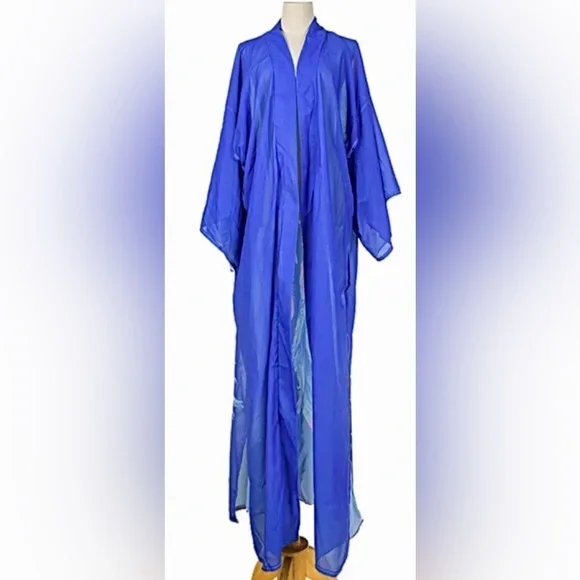 Bohemian Kimono Duster Angel Dreamcatcher Spirit Robe Swimsuit Coverup - Picture 3 of 9